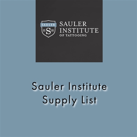 Sauler Institute Supply List