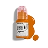 Perma Blend Pumpkin Corrector pigment bottle â€“ orange-toned eyebrow tattoo pigment corrector for neutralizing blue and cool undertones in healed brows