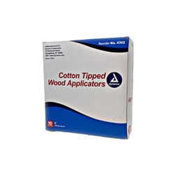 Cotton Tipped Applicators Non-Sterile 6" (box of 1000)