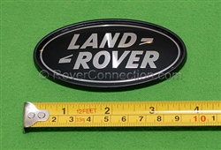 Land Rover Black Oval Badge Emblem