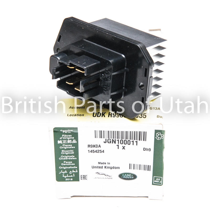 Discovery Heater Blower Motor Resistor JGN100011