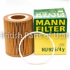 LR2 Engine Oil Filter V6 Mann