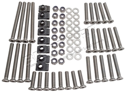 Defender Front Door Hinges Stainless Steel Bolts