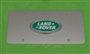 Land Range Rover Chrome Vanity Plate