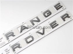 Range Rover Hood Decal Lettering LR008141 LR008142
