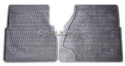 Defender Front Rubber Floor Mats RTC8098AB