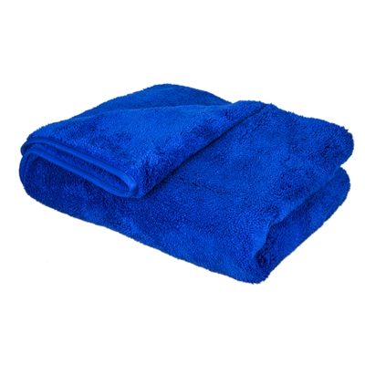 Blue Blazing Plush Microfiber Drying Towel 36â€x25â€ - MF_121_1