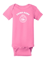 Infant Short Sleeve Baby Rib Bodysuit