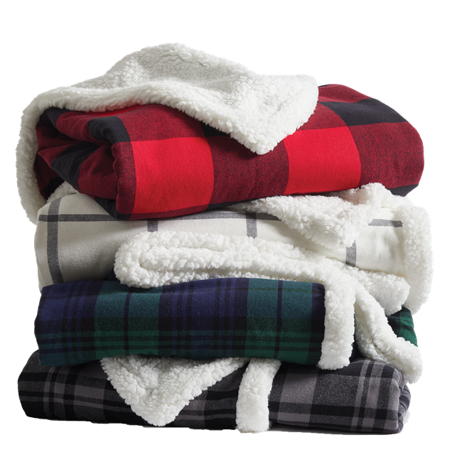 Flannel Sherpa Blanket