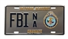 FBINA Graduate License Plate