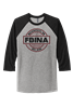 Unisex Tri-Blend 3/4-Sleeve Raglan Tee