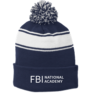 FBINA Striped Tossle Beanie