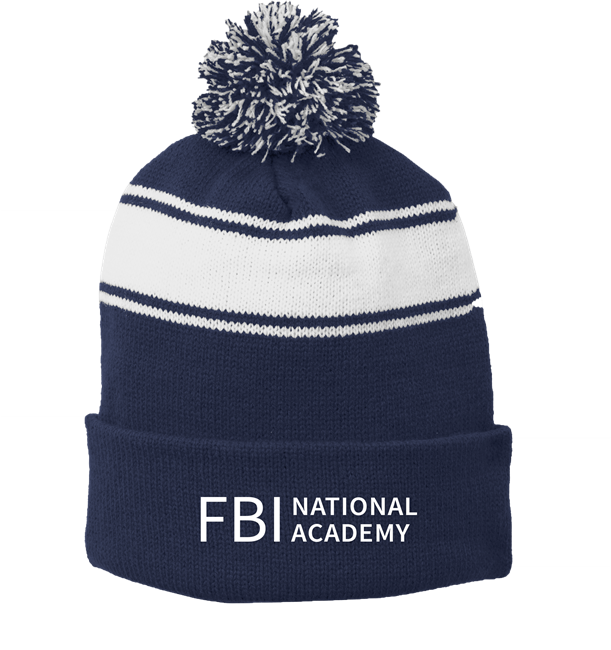 FBINA Striped Tossle Beanie