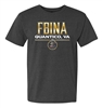 50/50 Cotton/Poly T-Shirt - FBINA Quantico, VA