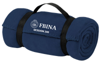 FBINAA Fleece Blanket with Strap - Session Specific