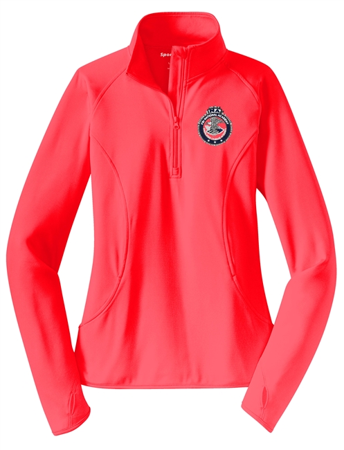 Ladies Performance 1/2-Zip Pullover