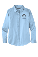 Ladies Button Up Twill Shirt