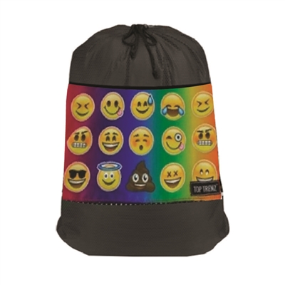 EMOJI FUN MESH SOCK BAGS