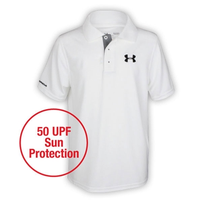 YOUTH UNDER ARMOUR MATCH PLAY POLO