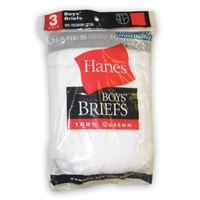 HANES BRIEFS FOR BOYS -- 2 PER PACKAGE