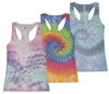 TIE-DYE LADIES RACERBACK TANK