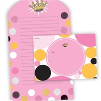 GLITTER FOLD & SEAL STATIONERY