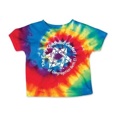 BETH EL EARLY CHILDHOOD CENTER TODDLER RAINBOW TIE DYE TEE