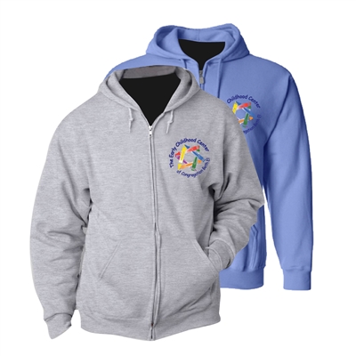 BETH EL EARLY CHILDHOOD CENTER FULL ZIP HOODED SWEATSHIRT