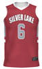 SILVER LAKE  SUBLIMATED BASKETBALL JERSEY