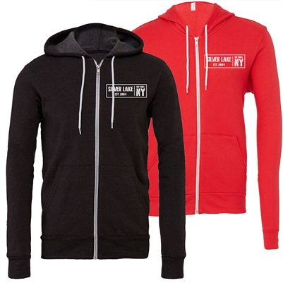 SILVER LAKE FLEECE FULL ZIP HOODED SWEATSHIRT