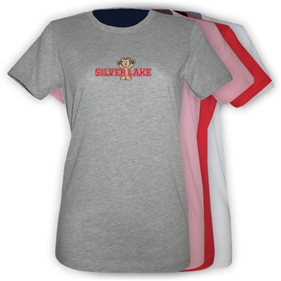 SILVER LAKE GIRLS FITTED TEE