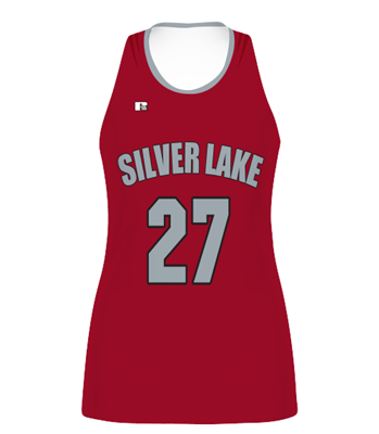 SILVER LAKE SUBLIMATED GIRL'S RACERBACK LAX JERSEY
