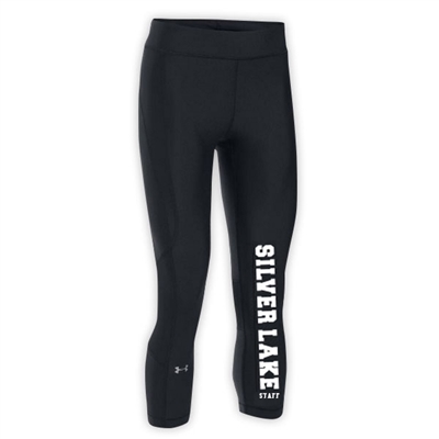 SILVER LAKE STAFF LADIES UNDER ARMOUR HEAT GEAR CAPRI