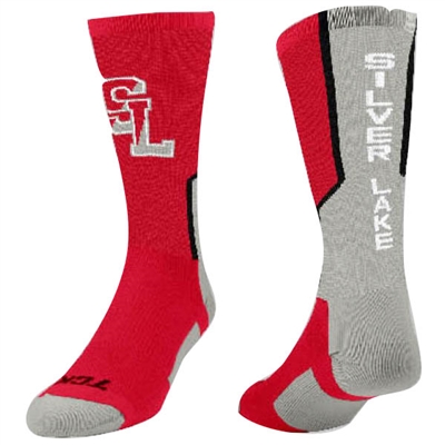 SILVER LAKE STAFF SPORTS PERFORMANCE SOCKS