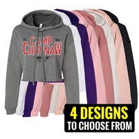 CHIPINAW LADIES' CROPPED FLEECE HOODIE