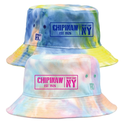CHIPINAW TIE DYE BUCKET HAT