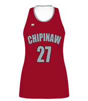 CHIPINAW SUBLIMATED GIRL'S RACERBACK LAX JERSEY