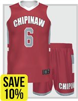 CHIPINAW SUBLIMATED HOME TEAM BASKETBALL PACKAGE