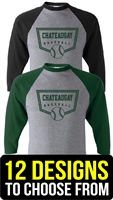 CHATEAUGAY CHOOSE YOUR SPORT 3/4 RAGLAN TEE
