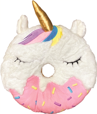 UNICORN DONUT SCENTED PILLOW