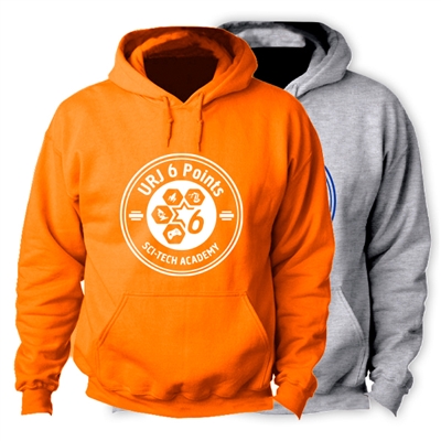 6 POINTS EAST OFFICIAL HOODED SWEATSHIRT