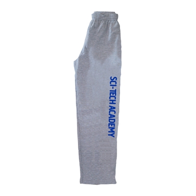 6 POINTS EAST OPEN BOTTOM SWEATPANTS WITH POCKETS