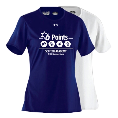 6 POINTS EAST LADIES UNDER ARMOUR TEE