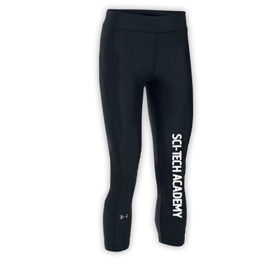 6 POINTS EAST LADIES UNDER ARMOUR HEAT GEAR ARMOUR CAPRI