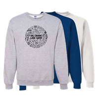 CRANE LAKE DOODLE CREW SWEATSHIRT