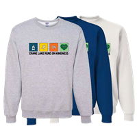 CRANE LAKE KINDNESS CREW SWEATSHIRT