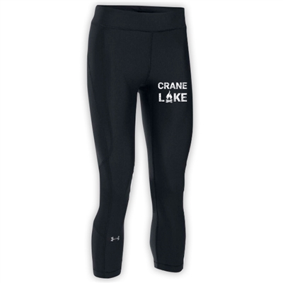 CRANE LAKE LADIES UNDER ARMOUR HEAT GEAR ARMOUR CAPRI