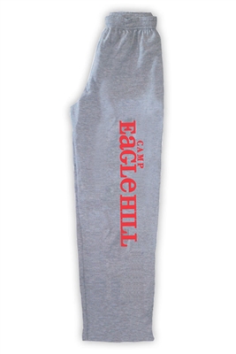 EAGLE HILL OPEN BOTTOM SWEATPANTS WITH POCKETS