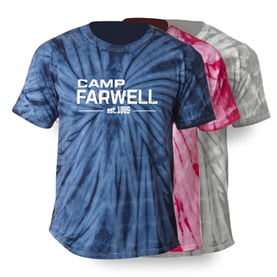 CAMP FARWELL TIE DYE TEE