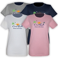 CAMP FARWELL GIRLS FITTED TEE